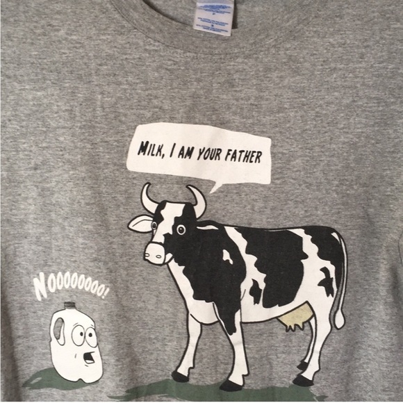 M & O Knits Other - M&O Graphic T-shirt Gray Short Set Elastic Waist Shorts A Play On Star Wars Sz S